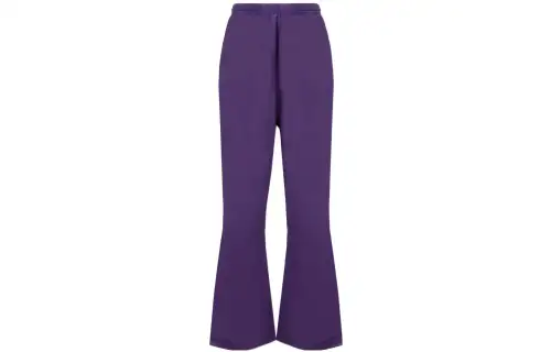 Balenciaga SS22 Knitted Sweatpants Women's Purple