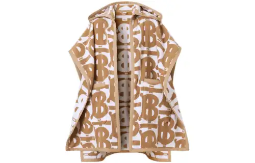 Burberry Tb Monogram Cotton Cape