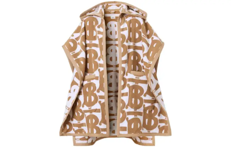 Burberry Tb Monogram Cotton Cape