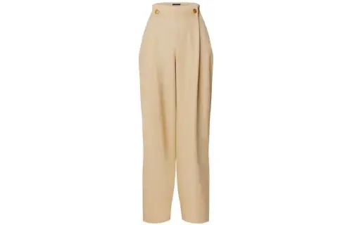 LOUIS VUITTON Casual Pants Women's Light Yellow
