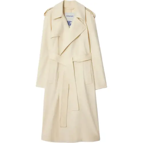 Burberry cashmere wrap coat