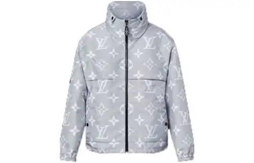LOUIS VUITTON FLIGHT MODE FW22 Parka Coat Women's Gray