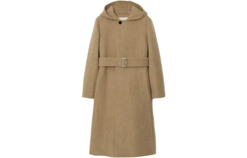 【Previous Season】hooded belted coat