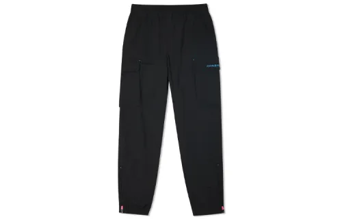 Converse Cargo Pants Women's Ink Black Moderate Straight Fit Pants