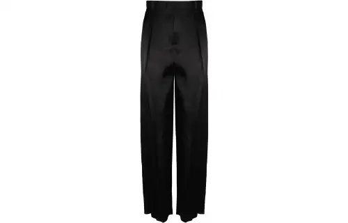 Bottega Veneta Casual Pants Women's Black Moderate Straight Fit Pants