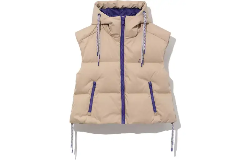A BATHING APE Vests Women's Hooded Non Detachable Moderate Other