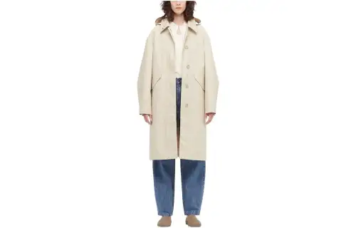 UNIQLO Trench Coat Women's Light Beige