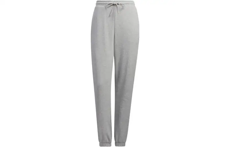 Adidas Originals Knitted Sweatpants Women's Gray Moderate Cuffed Pants