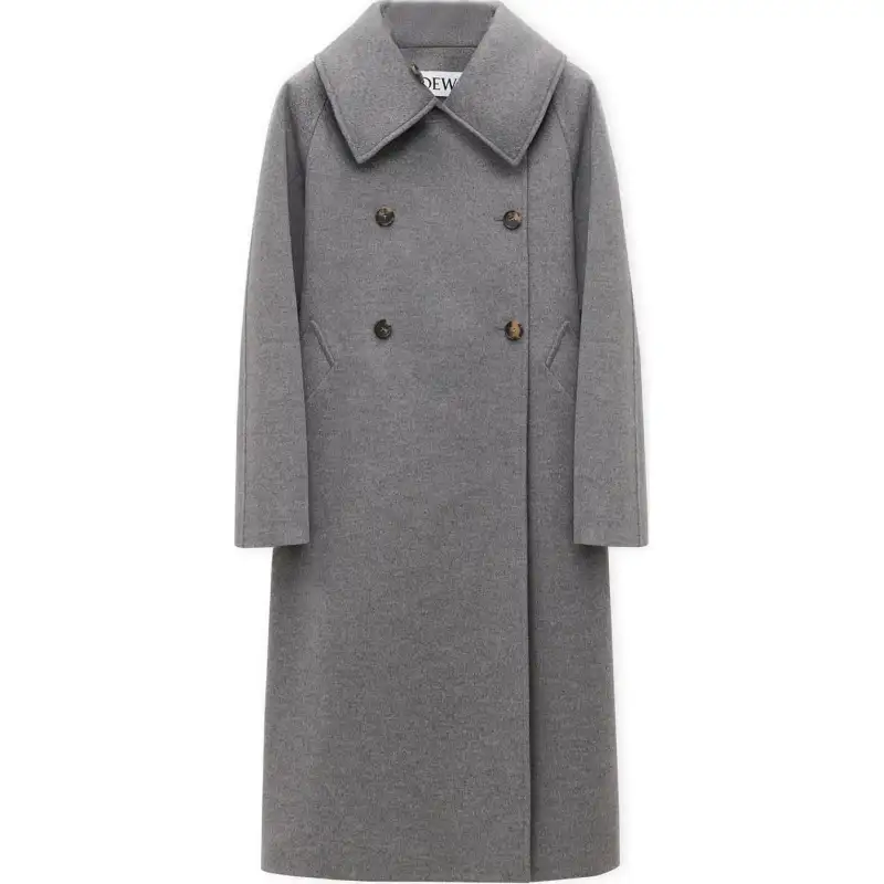 LOEWE Double Breasted Long Coat