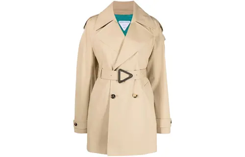 Bottega Veneta Belted Long Sleeved Coat