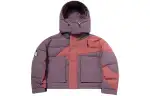Li Ning Down Jacket Women's Gray Purple