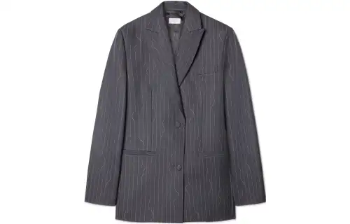 OFF-WHITE Pinstripe-pattern Blazer
