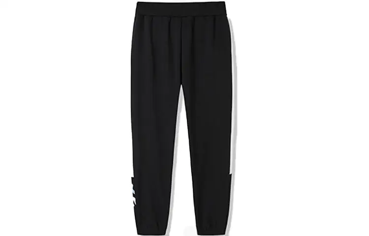 Anta Knitted Fabric Sweatpants Women's Black