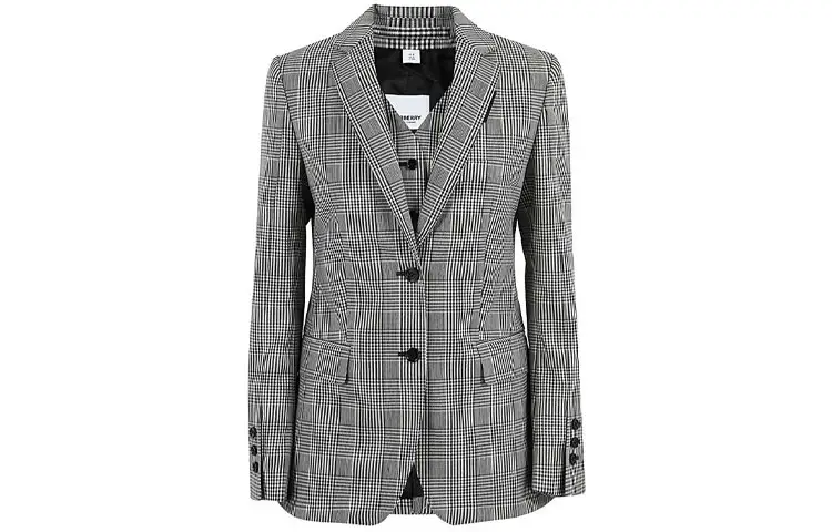 Burberry Business Suit Coat Women's Gray