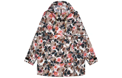 GUCCI X The North Face Nylon Windbreaker Brown Multi