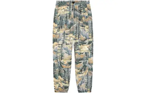 GUCCI X The North Face Nylon Pant Forest Print