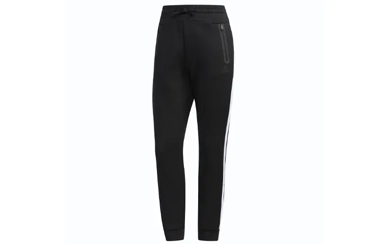 Adidas Knitted Sweatpants Women's Black White