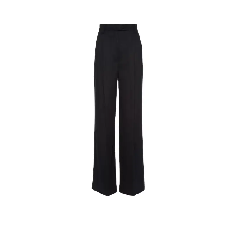PRADA Pleated Tapered Leg Trousers