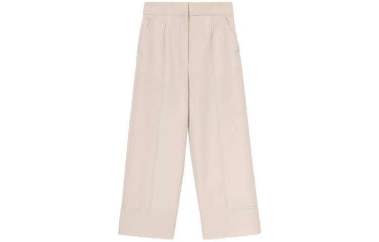 Женские штаны Burberry Burberry SS21 80390601 (бежевые)