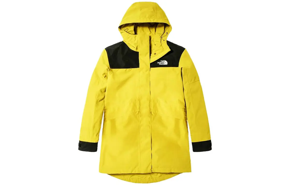 THE NORTH FACE Waterproof, Windproof, And Abrasion-Resistant Windbreaker Jacket Women's Yellow