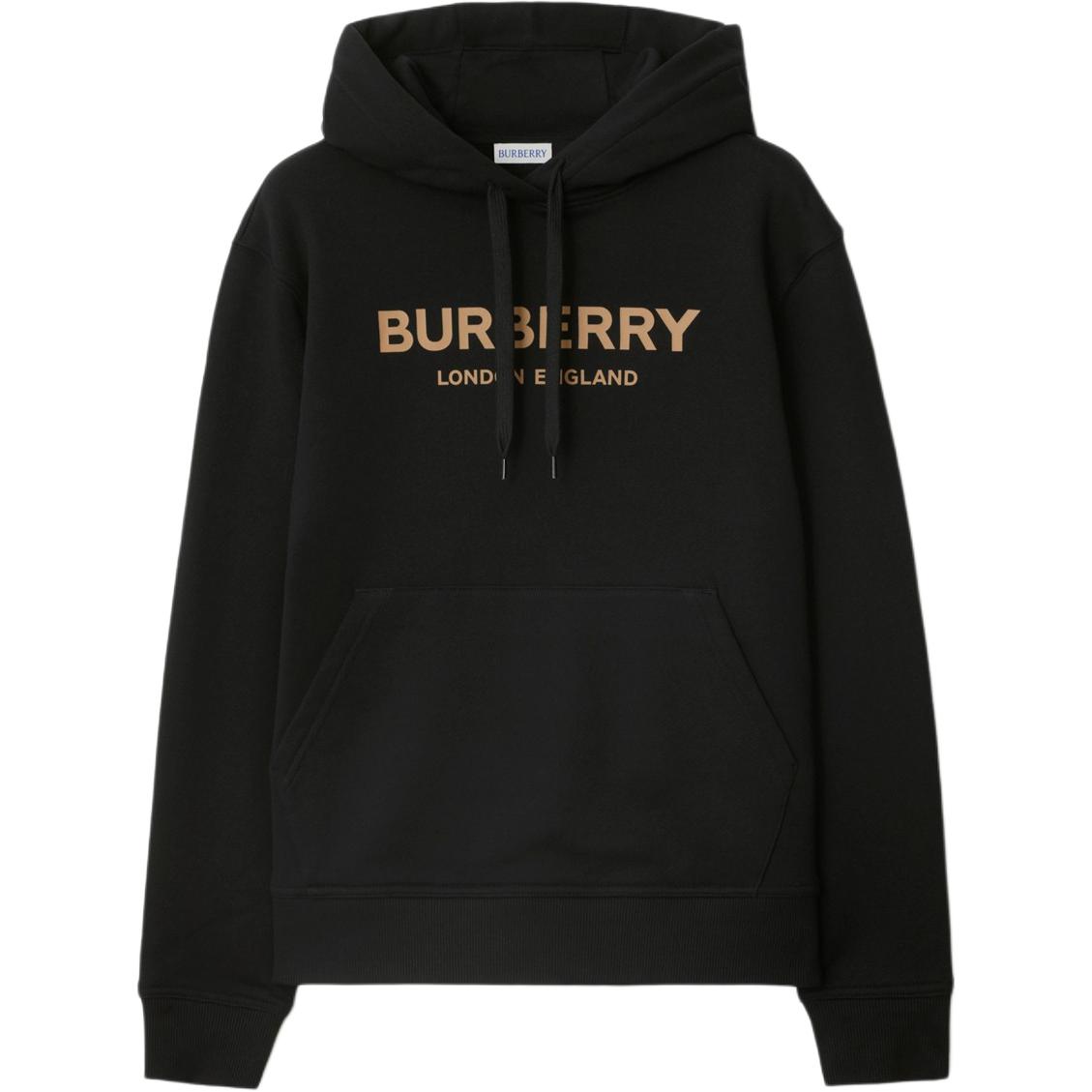 Женское худи Burberry (черное)