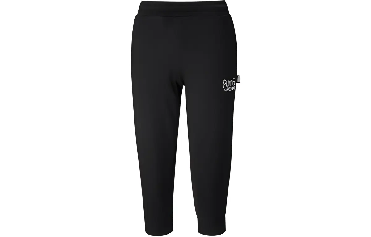 PUMA X Mr. Doodle Knitted Sweatpants Women's Black