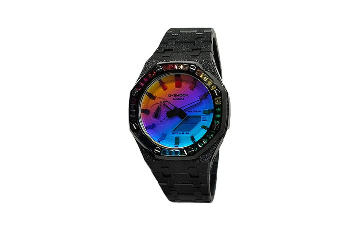 CASIO Custom Collection Electronic Movement Stainless Steel Strap Watch Men's Watches