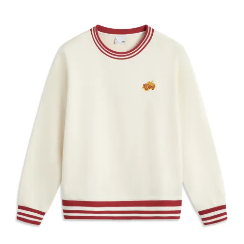 Li Ning Sports Life Collection Sweatshirt Women's Beige Yellow