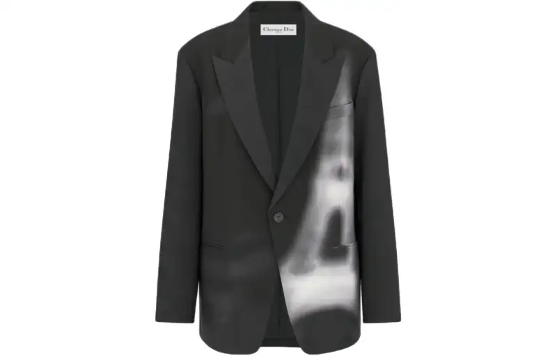 DIOR SS24 Business Suit Coat Women's Black