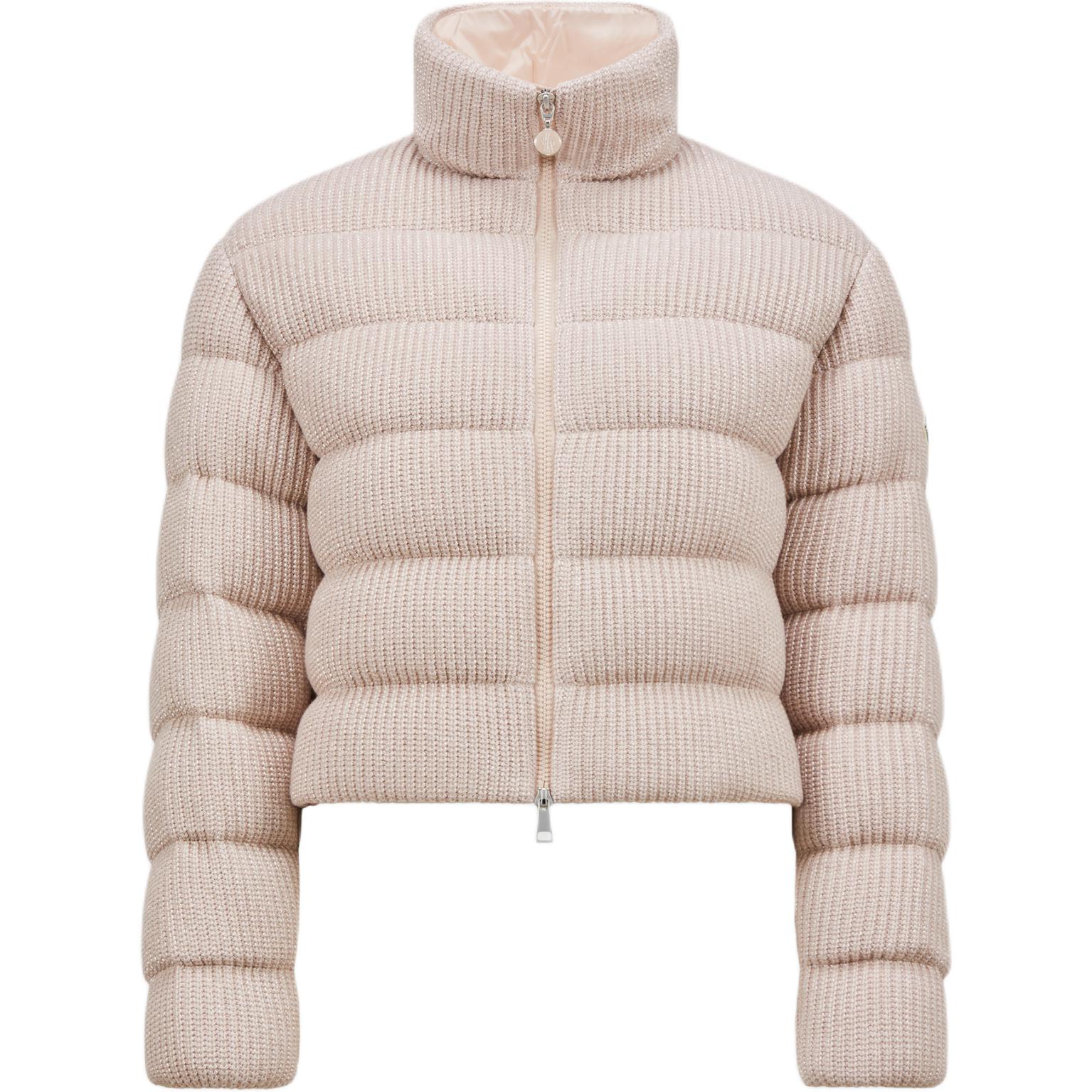 Женская куртка Moncler Thoiry (розовая)