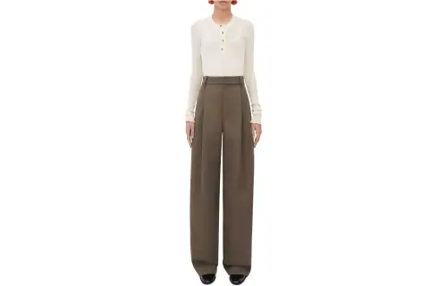 Bottega Veneta Casual Pants Women's Brown