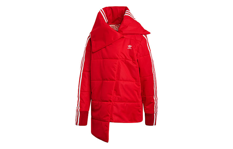 Женская куртка adidas originals (алая) — фото 1