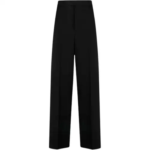 Bottega Veneta Casual Pants Women's Black Moderate Straight Fit Pants