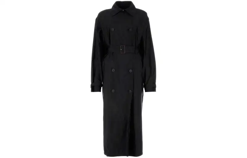 PRADA Re Nylon Belted Trench Coat