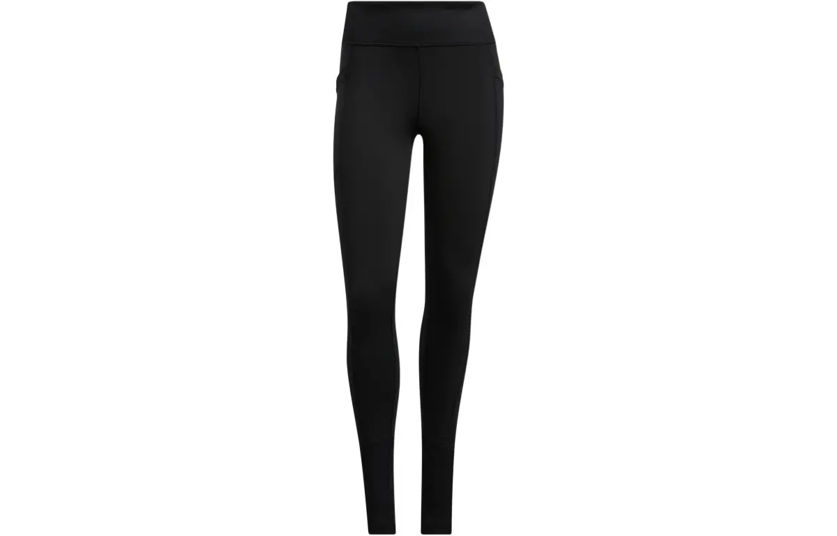 Adidas Knitted Sweatpants Women's Black Moderate Slim Fit Pants