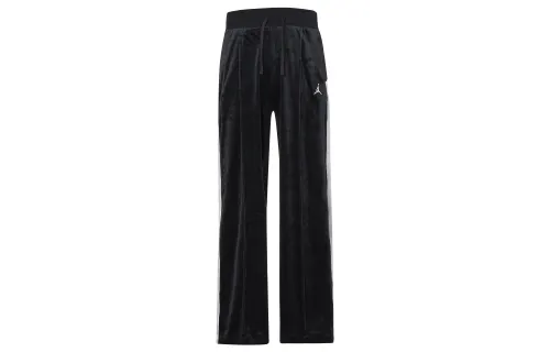 Jordan Casual Pants Women's Black Moderate Wide Leg Pants