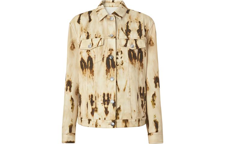 Женская куртка Burberry Denim Jacket (желтая)