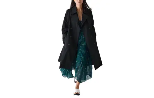UNIQLO Trench Coat Women's Black