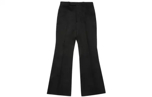 GUCCI Casual Pants Women's Black Moderate Flared Pants