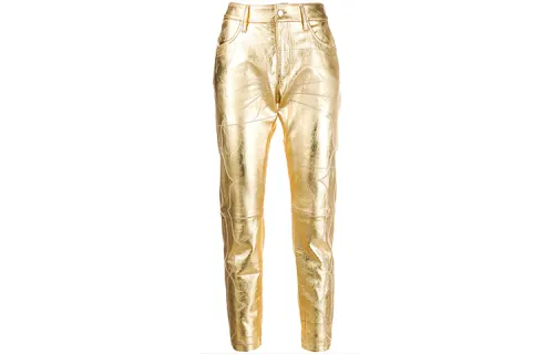 Golden Goose Full Length Pants Women's Gold