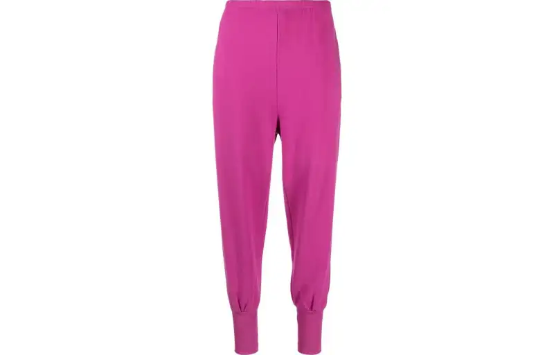 Balenciaga Knitted Sweatpants Women's Pink Moderate Other