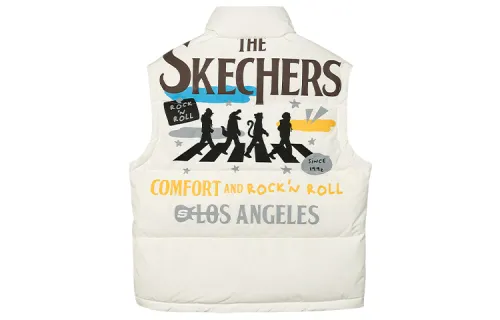 Skechers Vests Women's Stand Collar Thickened Other