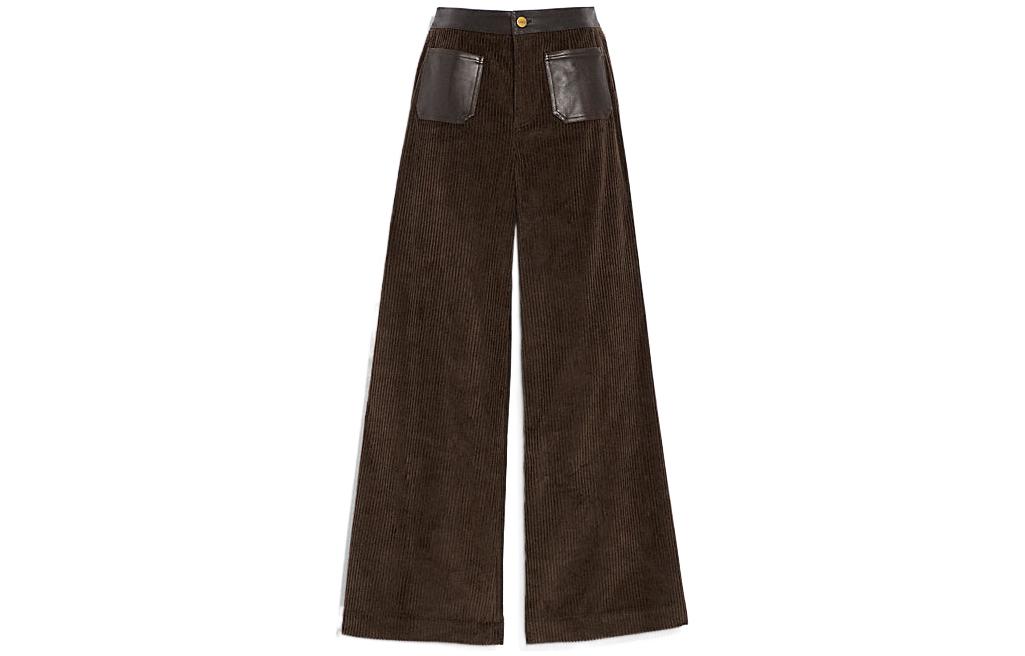 COACH FW22 Casual Pants Women's Brown