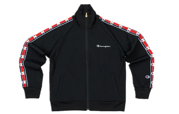 Champion Baseball Jacket Women's Back To School Season Patchwork