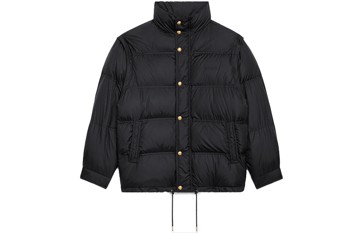 CELINE Celine, removable black down jacket