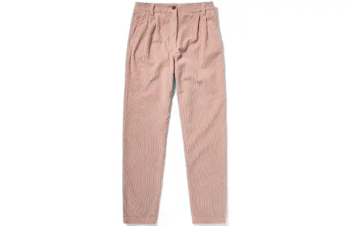 Timberland Casual Pants Women's Light Pink Thickened Straight Fit Pants