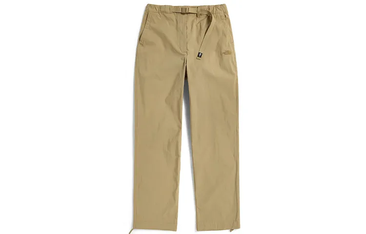 THE NORTH FACE Casual Pants Women's Khaki Moderate Straight Fit Pants