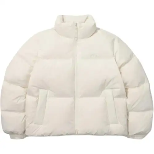 FILA Down Jackets Women's White Stand Collar Moderate