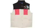 GUCCI X THE NORTH FACE Down Vests Women's Ivory White Stand Collar Moderate