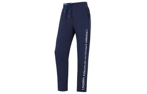 Under Armour Straight Fit Pants Sweatpants Women's Blue